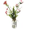 Flor de Algodón Artificial Modelo Nuevo Transfronterizo Flor Falsa de Vid Agua Falsa Decoración del Hogar Planta en Maceta Flor Falsa Adorno Pequeño de Escritorio