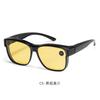 001 Gafas de Sol Miopía Estilo Nuevo para Hombres y Mujeres, Gafas de Sol Polarizadas Personalizadas de Montura Grande para Conducir