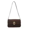Bolsa Feminina de Comércio Exterior Retrô 2026 Nova Simples para o Dia a Dia Bolsa de Mão Bolsa de Ombro Sela Moda Transversal Pequena Quadrada