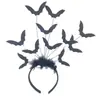 Accesorios de Fiesta de Disfraces del Festival de Fantasmas de Halloween Aro de Cabeza de Calabaza Araña Murciélago Calavera Sombrero de Bruja Aro para el Cabello Hebilla para la Cabeza