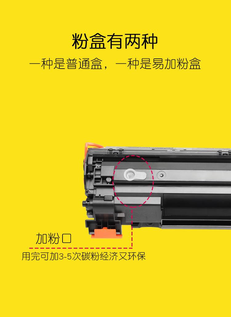适合惠普 M127 127fn 127f M201 225 CF283A 83A 易加粉硒鼓
