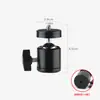 Gimbal Universal con Cabeza de Bola 360 grados Rotación Horizontal Proyector Panorámico Soporte para Transmisión en Vivo Accesorios Agujero de Tornillo 1/4 Gimbal