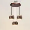 Luminária de Poste Pendente para Mesa de Cabeceira Pedra Buraco Negro Nórdico Pós-moderno Entrada Varanda Quarto Iluminação Estilo Industrial Balcão de Bar de Alto Padrão Restaurante