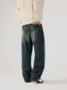 Maple House Roupa Masculina / Coleção Primavera/Outono 2026 Clanfit Jeans Reto Novo Estilo Não Elástico Perna Média Larga Solto para Homens