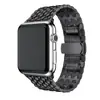 Adecuado para Apple Watch Apple mano 2/3/4/5/6/7 generación patrón de dragón correa de metal metal Reloj