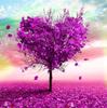 Pintura de diamantes 5D de Amazon, con diseño de atardecer, luna, planta, árbol y paisaje, pintura decorativa DIY, fabricantes, venta al por mayor, superventas