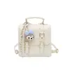 Mochila de Viaje Retro Estilo Británico Luxe&Kitty Bolso de Mano para Mujer Versátil Casual para Exteriores Bolso de Hombro Cruzado