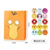 Bolsa de papel impresa plana serie de animación bolsa de regalo de dibujos animados papel kraft blanco bolsa de embalaje de regalo de gran capacidad al por mayor