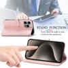 Venta al por mayor Adecuado para Apple 16E Funda para teléfono móvil Iphone17 Funda de cuero tipo libro para teléfono 14 Cuerda Tarjeta Funda anticaída