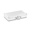 Caja de aluminio caja de embalaje para reloj caja de almacenamiento portátil mini caja de herramientas portátil de aleación de aluminio caja de almacenamiento para regalo juguete