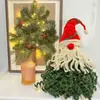Paquete de Materiales DIY de Bastón Giratorio Papá Noel Adornos de Atmósfera de Año Nuevo para Parejas y Amigos Regalos Navideños