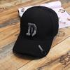 Sombrero Gorra de Mujer Letra D Pedrería Gorra de Béisbol Coreana Casual Combinable Fashionistas Sombrero de Sol de Verano Gorra Hip-hop
