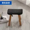Cojín pequeño acolchado para banco, taburete bajo para cambiar zapatos de estudiante, cojín de asiento antideslizante, cojín para taburete, cojín rectangular, cojín para glúteos