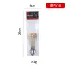 Serie Medio Oriente Paquete de 6 Juego de Cubiertos de Acero Inoxidable Corona Diamante Estrella Chapado en Oro Real Cuchillo Tenedor Cuchara para Comida Occidental Bolsa de PVC
