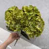 Paquete de 54 Piezas de Flor de Hortensia Artificial Paleta de Hortensia Boda Ramo Retro de Tela de Hortensia Color Otoño Hogar Exportación