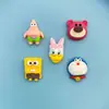 Nuevo Globo de Cera de Dibujos Animados Bob Esponja Accesorios de Resina Pegamento Crema Funda para Teléfono Móvil Tocado Accesorios para el Cabello Materiales Hechos a Mano