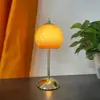 Luminária de Mesa Sino da Ilha Xunguang - Design Original Vintage para Sala de Estar Estudo Decorativa Recarregável Luminária de Mesa de Atmosfera Luminária de Cabeceira