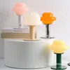 Superventas transfronteriza lámpara de mesa de seta recargable Bauhaus, diseño original, lámpara de noche de ambiente creativo para el dormitorio