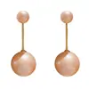 Moda Coreana y Japonesa Pendientes de Perlas y Borlas Versátiles, Suaves y Elegantes, Pendientes Largos con Estilo de Lujo Ligero que Te Hacen Ver Más Delgado, Venta al por Mayor