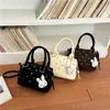 Bolso Nuevo Estilo Moda Dulce Lindo Bolso Viaje Pequeño Mujer Versátil Almohada Boston Bolso Cruzado Estampado Floral 2026