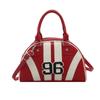 Bolso Boston Ins Japonés y Coreano para Mujer 2025 Nuevo Bolso de Mano de Moda Bolso Cruzado de Hombro Único Bolso de Bowling de Carreras