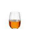 Copo de Whisky Listrado Vertical, Taça de Vinho de Luxo Simples e Acessível, Taça de Vinho de Cristal Sem Chumbo, Copo Transparente Espessado para Destilados