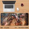 Alfombrilla de ratón Serie Gundam Oficina de computadora Borde sellado Venta al por mayor Alfombrilla grande para escritorio de juegos Antideslizante Proceso de impresión por transferencia térmica