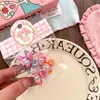 Pinza de Agarre de Dibujos Animados Lindos para Niños, Pinza para Cola de Caballo Alta, Pinza para Cabello Roto de la Parte Trasera de la Cabeza de Niña, Pinza de Tiburón para Agarrar el Cabello de Bebé