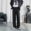 Pantalones de Traje de Caída Simple Estilo Hong Kong 2026 Primavera Otoño Moda Diaria Viaje de Negocios Ligero Moda Tendencia para Hombres