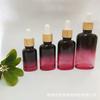 Frasco gotero para aceites esenciales, resistente a la luz, de vidrio, para cosméticos, para viaje, portátil, subenvasado, botella vacía, botella para esencia líquida.