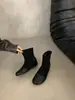 Botines de Tacón Alto con Punta Dividida Estilo Coreano Bloque de Color para Mujer 2026 Nueva Llegada Otoño Invierno Retro Adelgazantes Botas de Moda