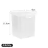 Caja de almacenamiento para especias, caja para condimentos, caja octagonal de cocina para el hogar, canela y chile seco, compartimentada, con tapa abatible, sellada