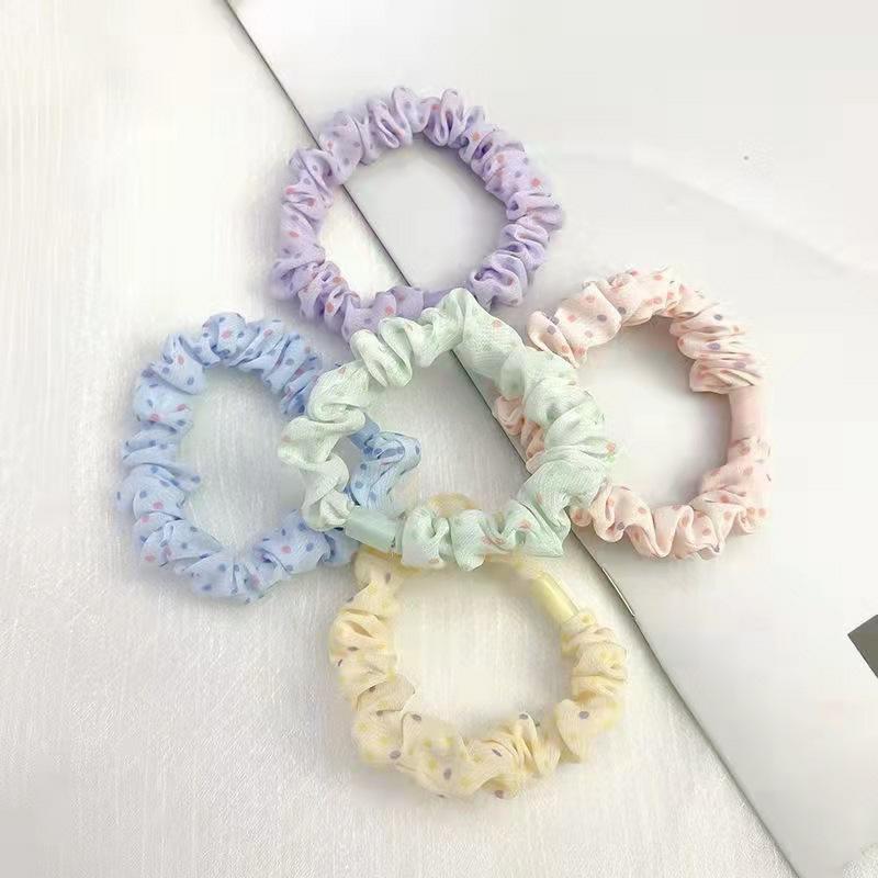 波点diy 小肠发圈