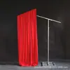 Nuevo soporte para cortina de tela de fondo de boda, decoración, soporte, diseño de escena de boda, arco retráctil elevable, tendedero para colgar tela, accesorios