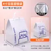 Bolsas Desechables para Pasteles de Cumpleaños Listas para Usar, Bolsas Térmicas, Empaques para Llevar de Mano, Bolsas Especiales Comerciales de Papel de Aluminio Refrigeradas, Mayoreo