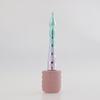 10ml Botella Transparente de Plástico con Tapa para Arte de Uñas Sombreado 11ml Pincel Sellado de Evitación Esmalte de Uñas Gel Embotellado