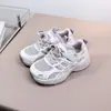 Zapatillas de Correr Patchwork Sole Marca 2026 Primavera Segunda Edición para Niñas Mayores, Zapatos de Estudiante Papá 5532