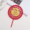 Decoração de bolo cartão acrílico palavra vermelha longevidade palavra bênção decoração de bolo decoração de bolo cartão enfeites bandeira