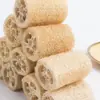 Esponja de Bucha para Lavar Louça, Esfregar Panelas e Banho, Segmento de Bucha para Tomar Banho, Massagear, Absorver Água, Expandir, Ferramenta Mágica de Limpeza, Ecologicamente Correta para Exportação