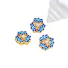 Nuevos Accesorios de Loto Esmaltados Estilo Chino, Broche de Nube de Murciélago Cloisonné DIY Estilo Antiguo Accesorios para Hanfu Qipao