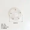 Base Giratória Transparente de Acrílico 360 Graus Suporte de Exibição Ornaments Bolo Pequeno Prato Giratório Caixa de Biscoitos Modificação