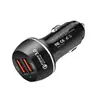 Cargador de Coche Transfronterizo Pd30W Adecuado para Huawei, Apple, Xiaomi Carga Súper Flash, Carga Rápida 60W Cargador de Coche Multi-Puerto