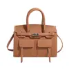 Bolso de mano de alta calidad con textura transfronterizo bolso platino para mujer 2026 nuevo estilo bolso de hombro de gran capacidad bolso cruzado de moda retro