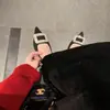 Zapatos Planos Bajos de Punta para Mujer, Nuevo Modelo 2026, Estilo Heroína de Drama Coreano~ Hebilla Exquisita de Pedrería Brillante, Elegantes