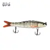 Fabricante de Señuelos de Pesca Señuelo Spot Señuelo Biónico Multi-sección Cebo Duro Ocho-sección Pez 14cm/27g Señuelo Cebo Falso