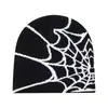 En stock gorro de punto para hombre y mujer gorro jacquard transfronterizo otoño e invierno gorro para ciclismo al aire libre telaraña europeo y americano cálido para adultos
