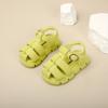 Verão Novo Candy Color Meninas Sandálias Solid Color All-match Toddler Shoes Um Ano de Idade Baby Shoes Meninos Shoes