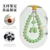 Colgante de Raíz de Bodhi Verde con Leche de Uva Verde, Pulsera de Diseño Fresco y Sencillo, Correa Anti-Pérdida para Teléfono, Accesorios de Cadena para Teléfono al por Mayor
