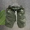 Pantalones cortos estilo coreano para hombre, nueva moda de celebridad de internet, combinan con todo, marca de moda, overol casual, secado rápido, holgados, rectos, de cinco puntos, para hombre