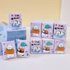 Pañuelo de papel mini de alta pureza natural, pañuelo de bolsillo portátil, pañuelo de bolsillo, pañuelo facial